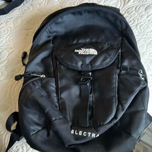 Black small North Face backpack